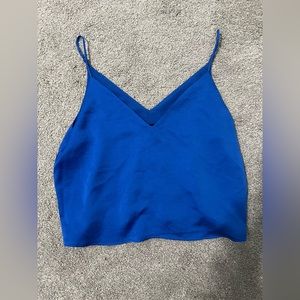 Express (NWT) blue tank- size XS